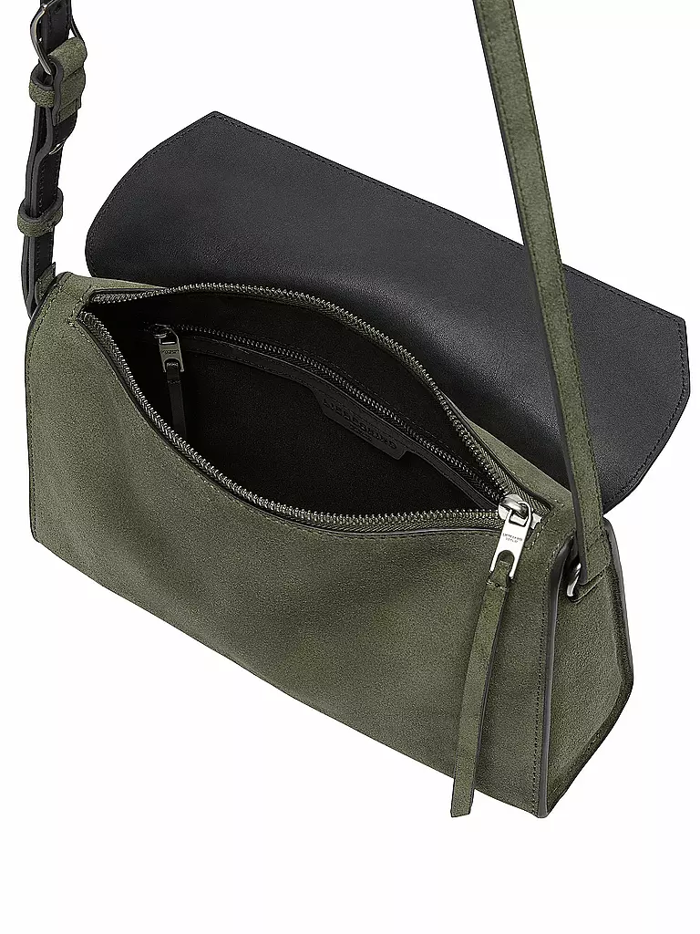 LIEBESKIND BERLIN | Ledertasche - Umhängetasche LORASmall | Verde scuro