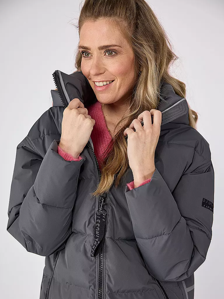 LIEBLINGSSTÜCK | Steppmantel  | Grigio