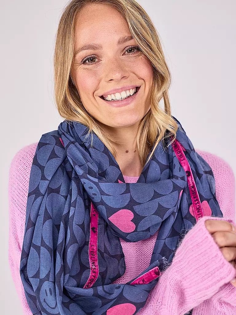 LIEBLINGSSTÜCK | Tuch  | Blu scuro