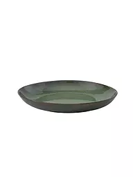 LIKE BY VILLEROY & BOCH | Ciotola piatta 28x27cm Lave Beige | Verde scuro