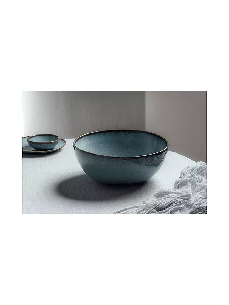 LIKE BY VILLEROY & BOCH | Ciotola rotonda 25cm Lave Glace | Blu chiaro