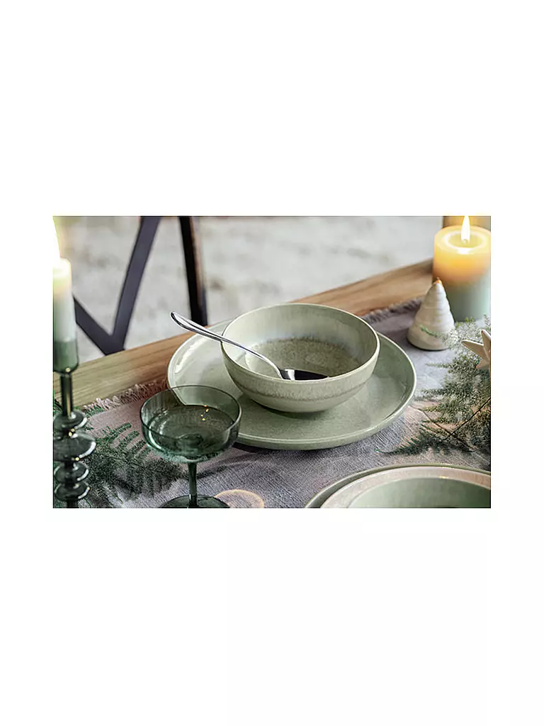 LIKE BY VILLEROY & BOCH | Piatto piano 27 cm PERLEMOR Alga | 