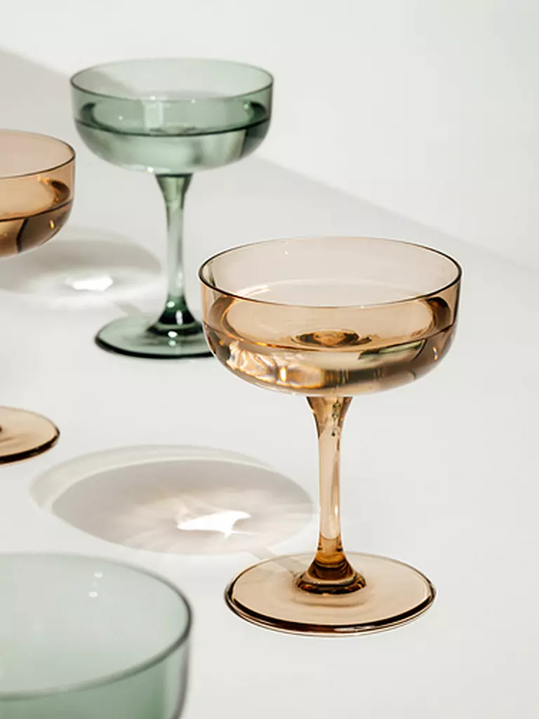 LIKE BY VILLEROY & BOCH | Set di 2 bicchieri da champagne LIKE Clay | 