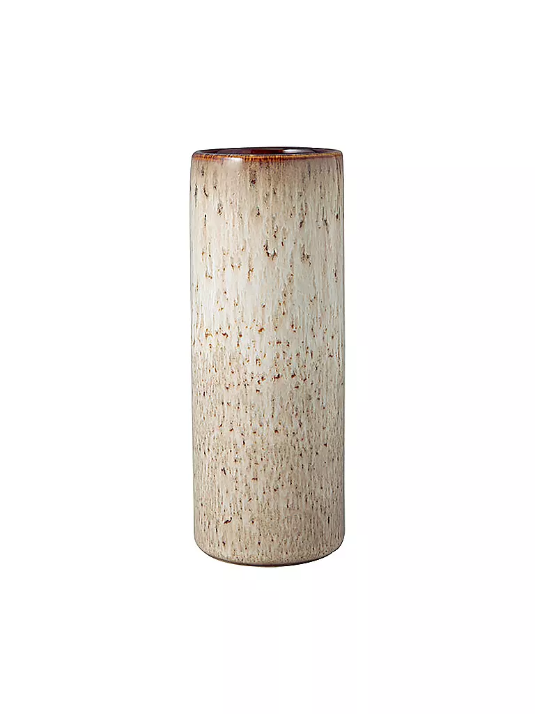 LIKE BY VILLEROY & BOCH | Vaso cilindrico Lave Home, 7,5x7,5x20 cm, beige | Beige