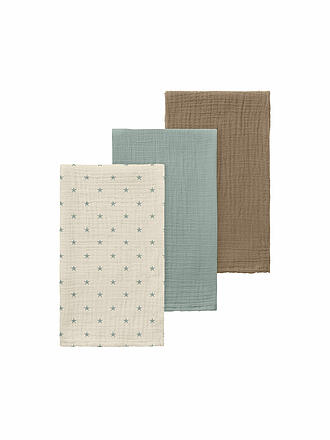 LIL ATELIER | Baby Stoffwindel - Multuch NBNFERGIE Pkg. da 3 pz. tortora / colomba / seppia