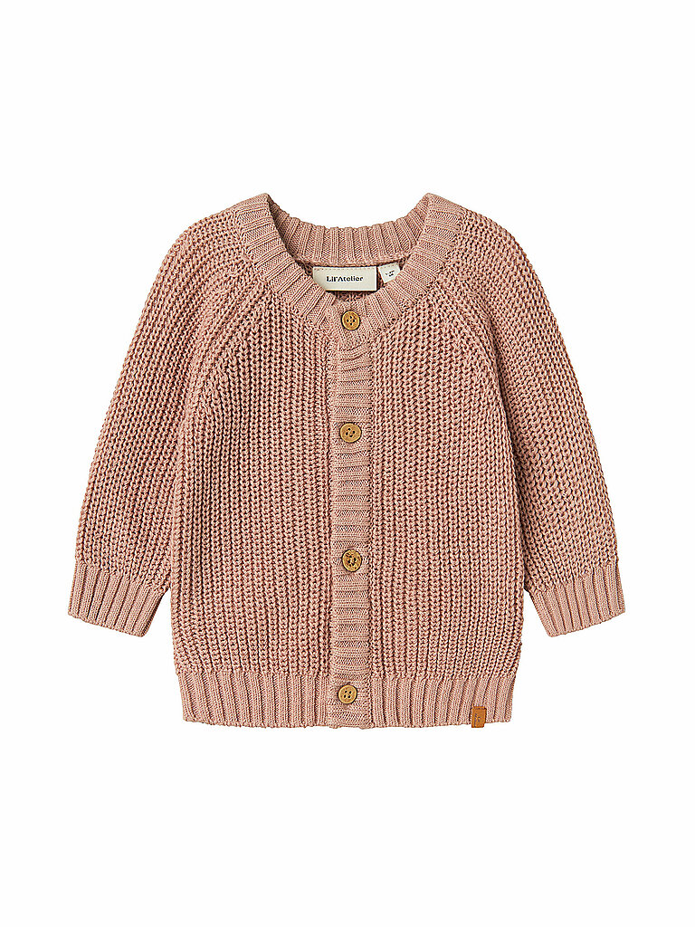 Cardigan in maglia per neonato NBNEMLEN rosa 62
