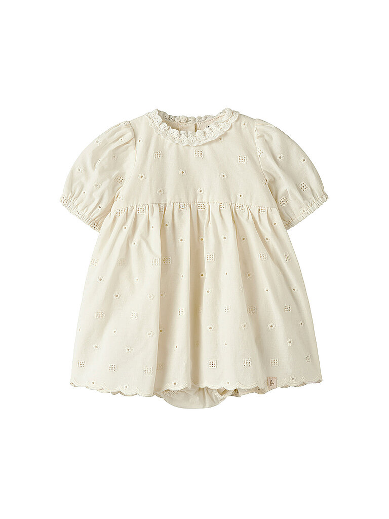 Abito da neonata NBFFLORES crema 86
