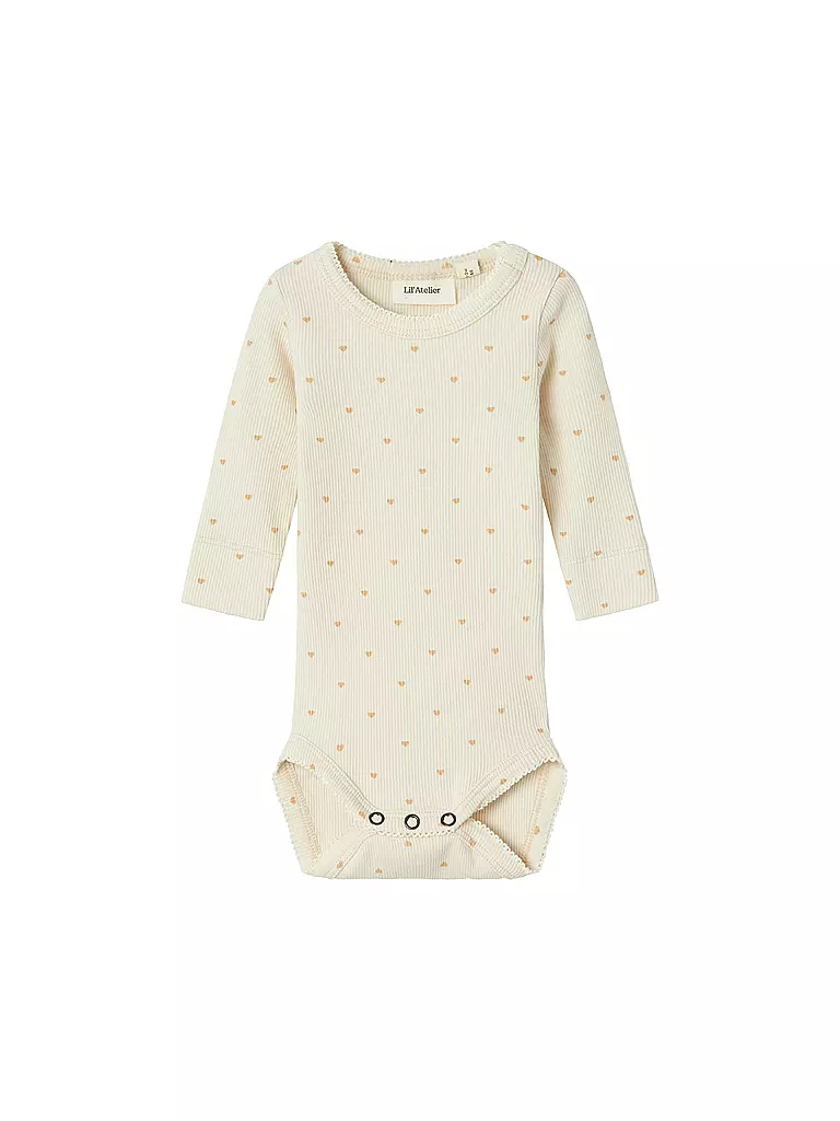 LIL ATELIER | Body neonato NBFGAGO | Crema