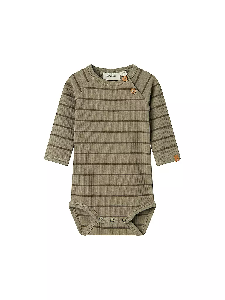 LIL ATELIER | Body neonato NBMKAIL | Oliva