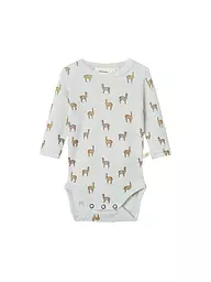 LIL ATELIER | Body neonato NBMNOEL | Grigio chiaro