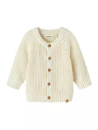LIL ATELIER | Cardigan in maglia NBNEMLEN da neonato | Crema