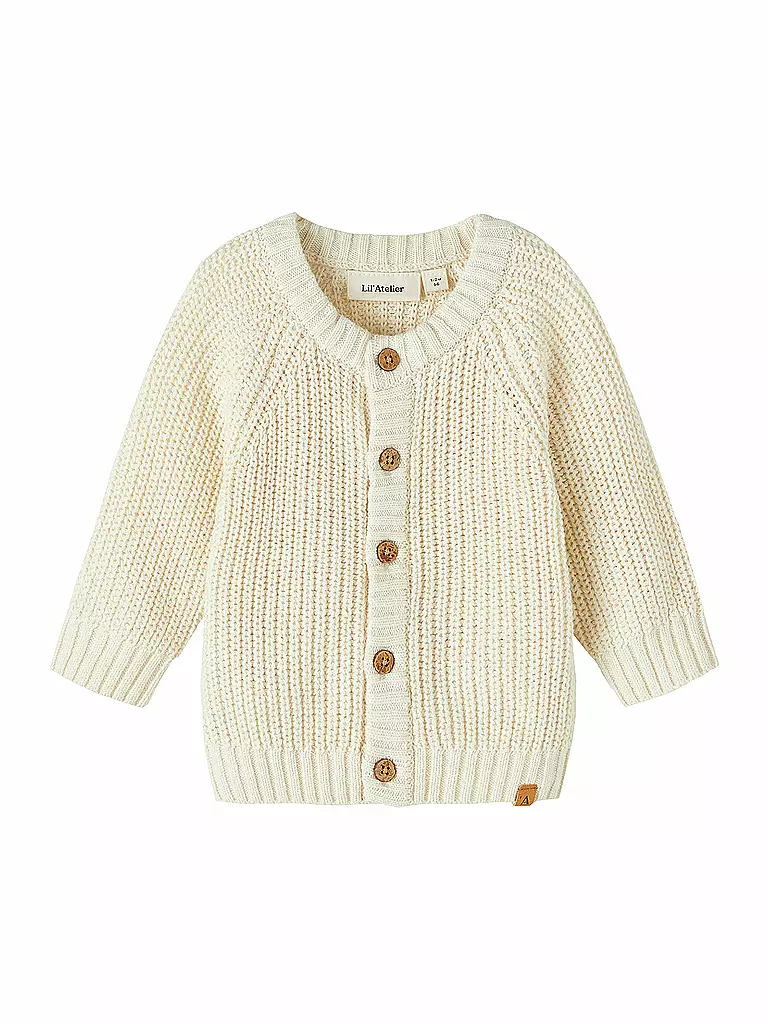 LIL ATELIER | Cardigan in maglia NBNEMLEN | Crema