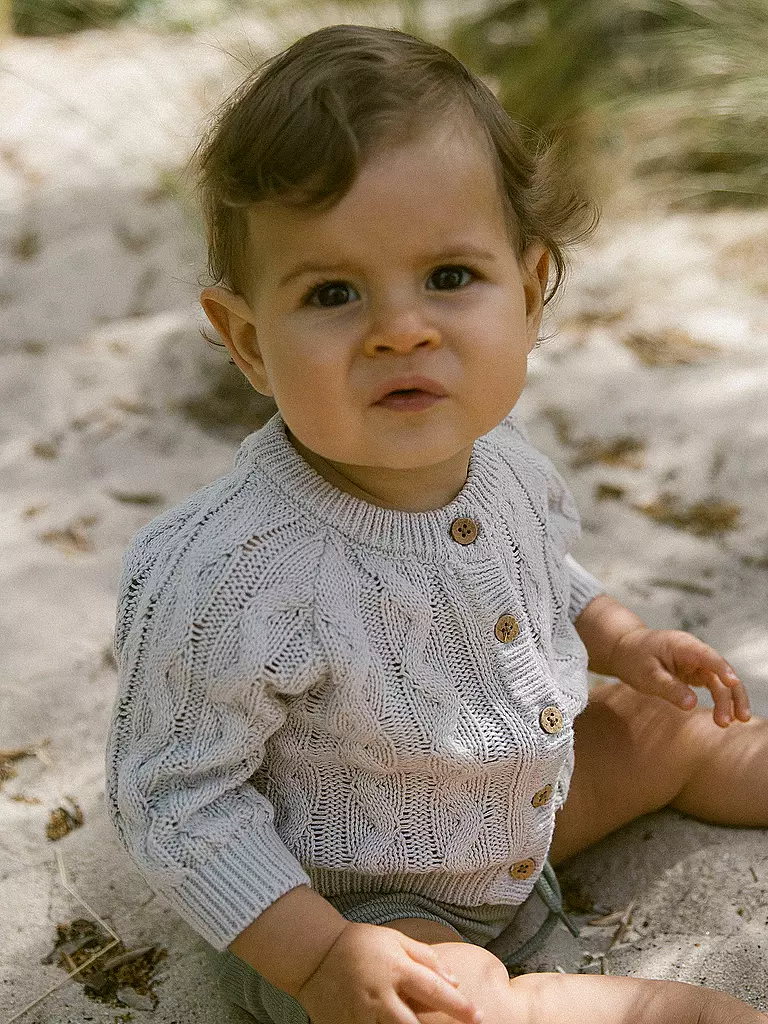 LIL ATELIER | Cardigan in maglia per neonato NBMFEMIO | Blu