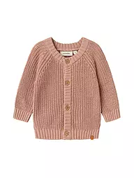 LIL ATELIER | Cardigan in maglia per neonato NBNEMLEN | Fucsia