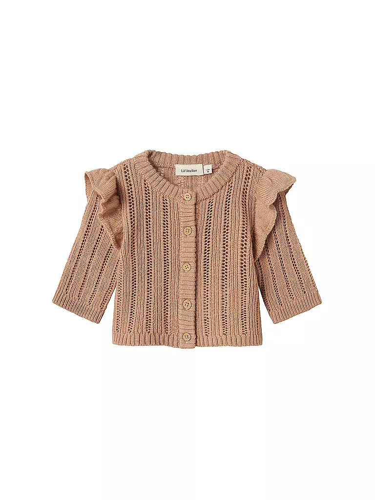 LIL ATELIER | Cardigan neonato NBFNOMO | Marrone