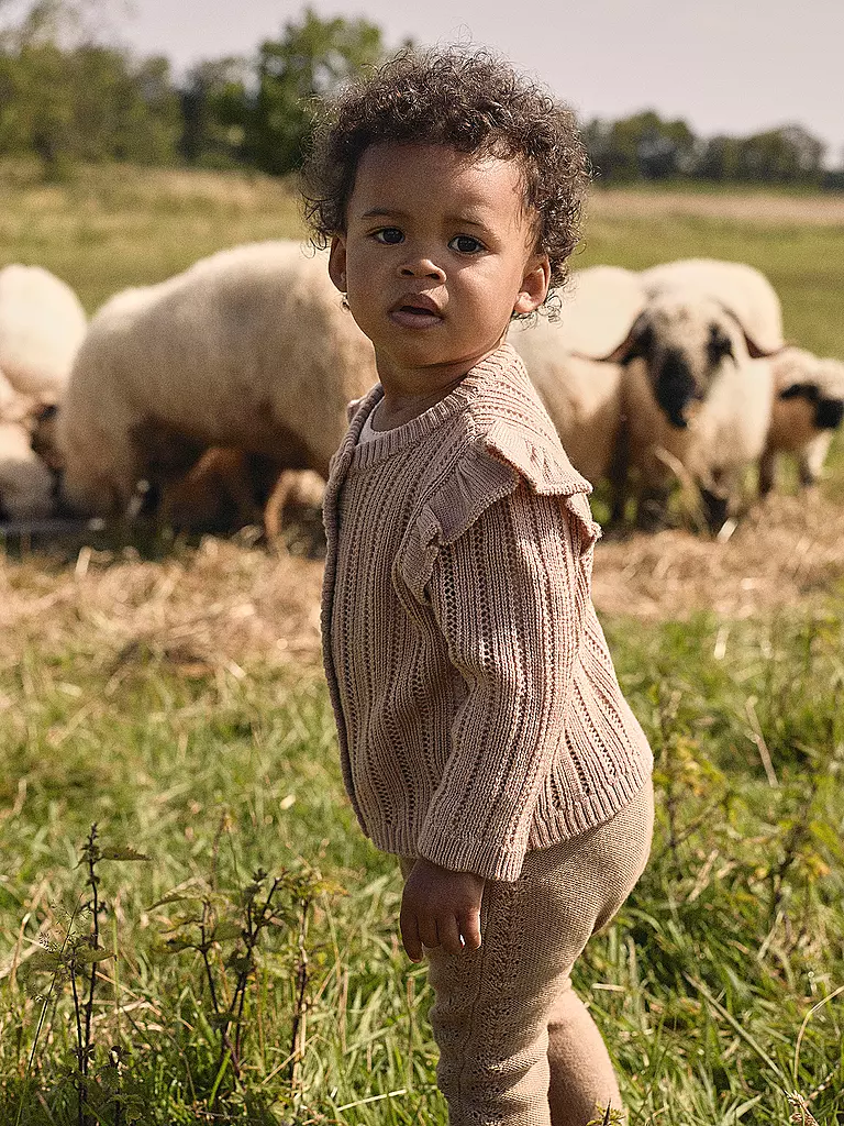 LIL ATELIER | Cardigan neonato NBFNOMO | Marrone
