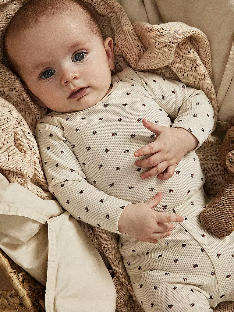 LIL ATELIER | Leggings neonato NBNLAGO | Crema