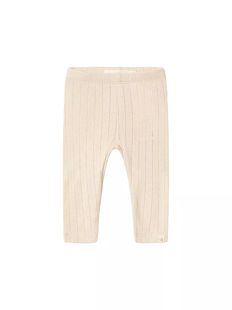 LIL ATELIER | Leggings per neonato NBFRACHEL | Crema