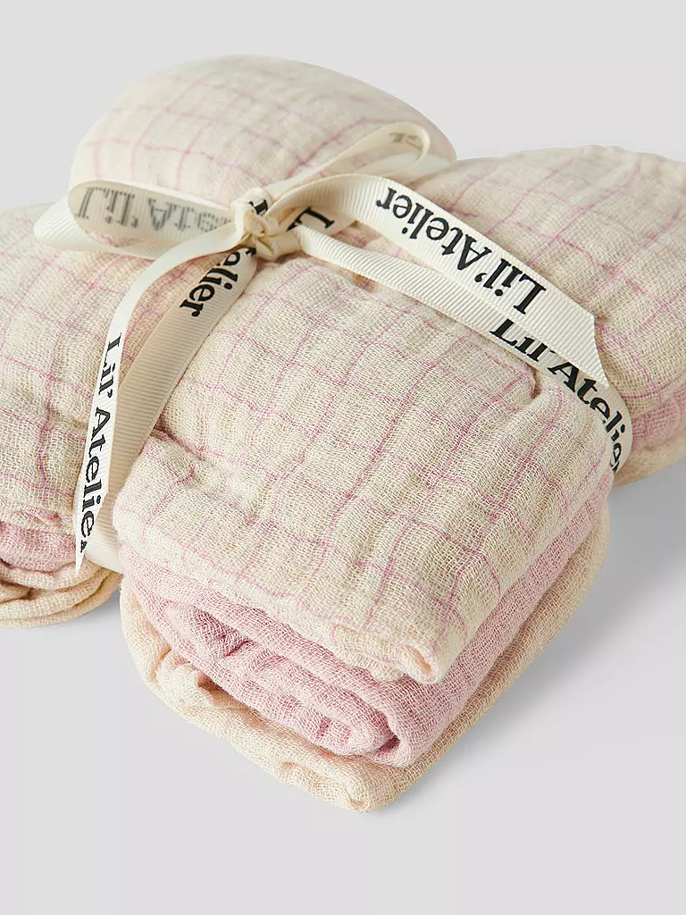 LIL ATELIER | Pannolino di stoffa per neonato - Multuch NBNFERGIE confezione da 3 pezzi. peach whip | 