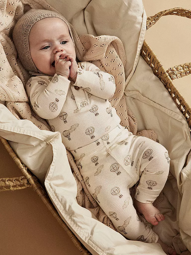LIL ATELIER | Pantaloni da jogging per neonato NBNGAVO | Crema