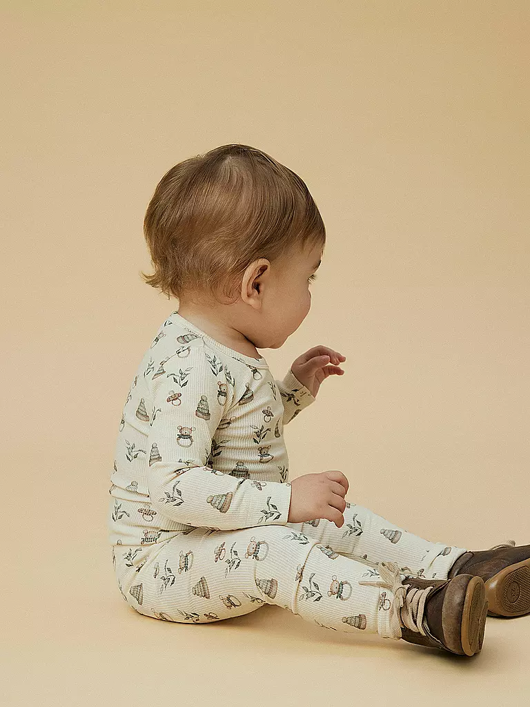 LIL ATELIER | Pantaloni da jogging per neonato NBNGAVO | Crema