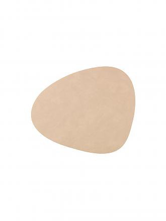 LIND DNA | Tovaglietta in pelle "Nupo" ovale 37x44 cm