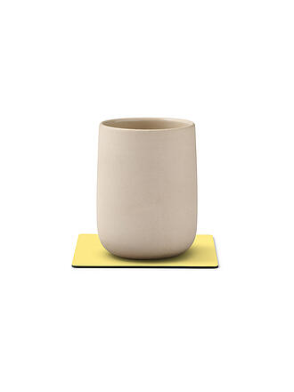 LIND DNA | Sottobicchiere 10x10cm SQAURE Yellow