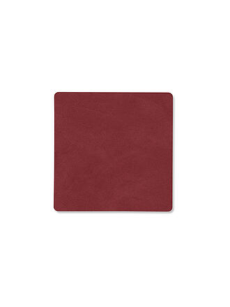 LIND DNA | Sottobicchiere 10x10cm SQAURE Red