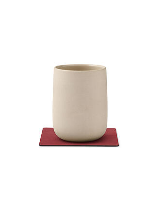 LIND DNA | Sottobicchiere 10x10cm SQAURE Red