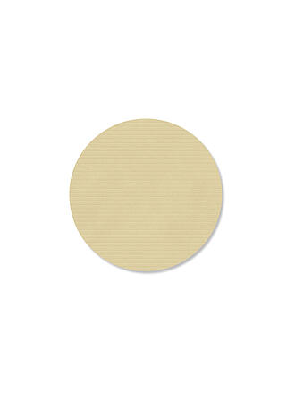 LIND DNA | Sottobicchiere in vetro 10 cm CORDUROY ROTONDO Lemon Sorbet