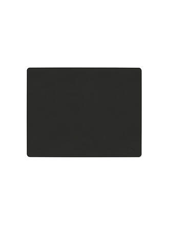 LIND DNA | Tovaglietta in pelle NUPO rettangolare 35x45cm Black Ink