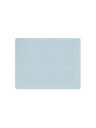 LIND DNA | Tovaglietta in pelle NUPO rettangolare 35x45cm Soft Sky