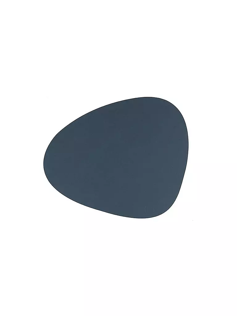 LIND DNA | Leder Tischset "Nupo" 37x44cm (Dark Blue) | Blu scuro