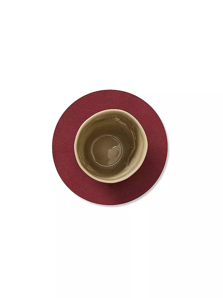 LIND DNA | Sottobicchiere 10cm CIRCLE Yellow | 