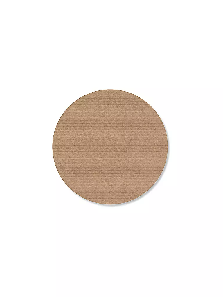 LIND DNA | Sottobicchiere 10cm CORDUROY ROTONDO Nougat | Cammello