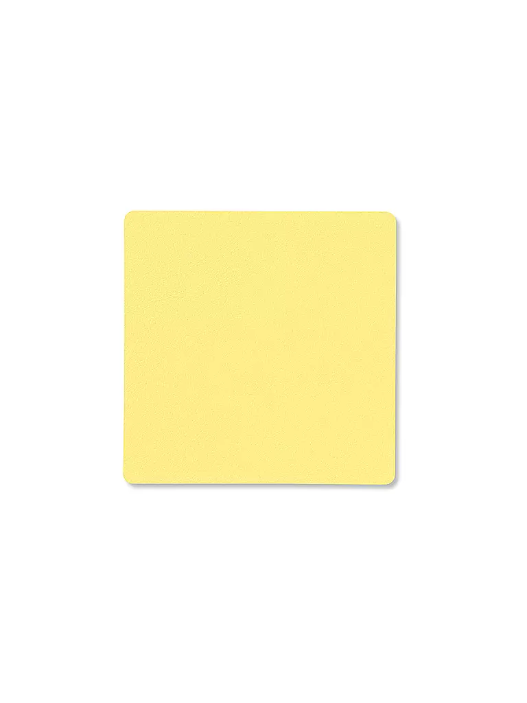 LIND DNA | Sottobicchiere 10x10cm SQAURE Yellow | Giallo