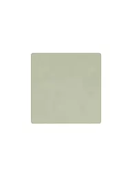 LIND DNA | Sottobicchiere in pelle quadrato 10x10 cm Caviar | Oliva
