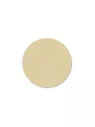 LIND DNA | Sottobicchiere 10cm CORDUROY ROTONDO Verde Militare | Beige