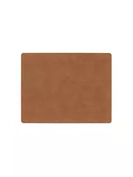 LIND DNA | Tovaglietta 35x45cm CORDUROY ANGOLARE Grigio Chiaro | Marrone