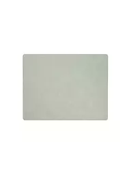 LIND DNA | Tavola da pranzo in pelle "Nupo" 35x45cm (Verde Oliva) | Oliva