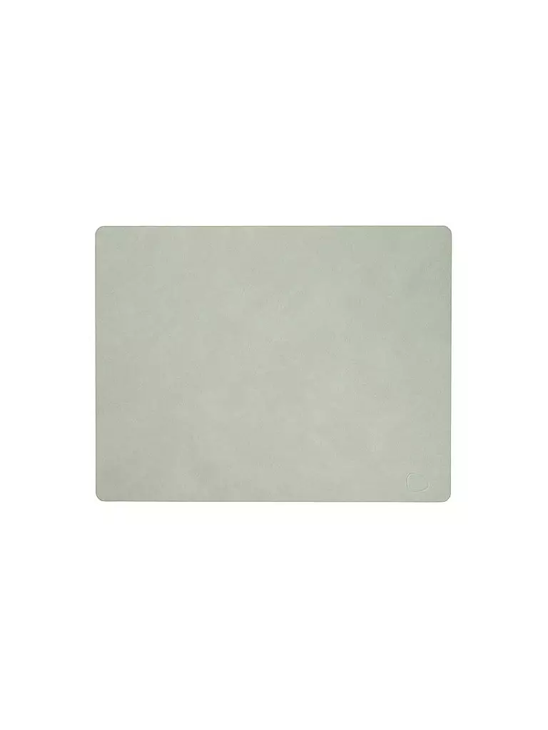 LIND DNA | Tavola da pranzo in pelle "Nupo" 35x45cm (Verde Oliva) | Oliva