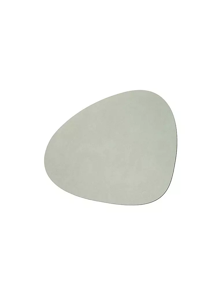 LIND DNA | Tavola in pelle "Nupo" 37x44cm (Verde oliva) | Oliva