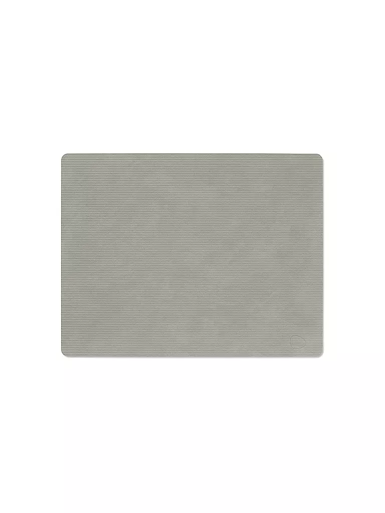 LIND DNA | Tovaglietta 35x45cm CORDUROY ANGOLARE Grigio Chiaro | Grigio chiaro
