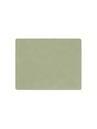 LIND DNA | Tovaglietta 35x45cm CORDUROY ANGOLARE Grigio Chiaro | Oliva
