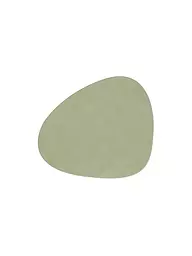 LIND DNA | Tavola 37x44cm CORDUROY OVALE Verde Militare | Oliva