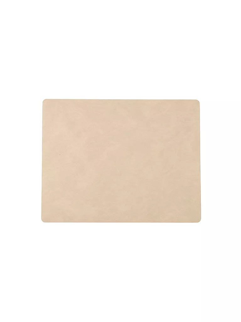 LIND DNA | Tovaglietta in pelle "Nupo" rettangolare 35x45 cm | Cammello