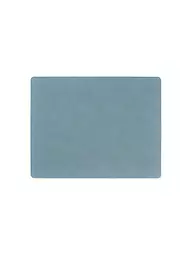 LIND DNA | Tavola da pranzo in pelle "Nupo" 35x45cm (Verde Oliva) | Blu chiaro
