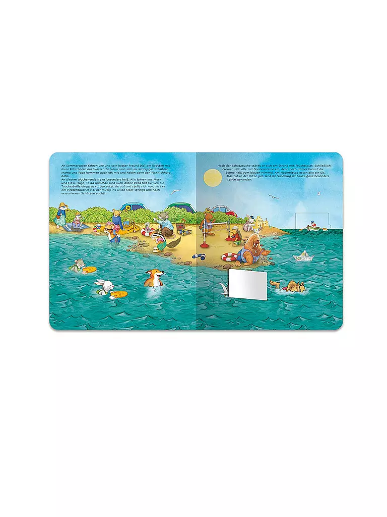 LINGOLI VERLAG | Leo Lausemaus - Libro delle figure attraverso l'anno Con alette scoperte per ancora più divertimento con le figure! | Senza colore