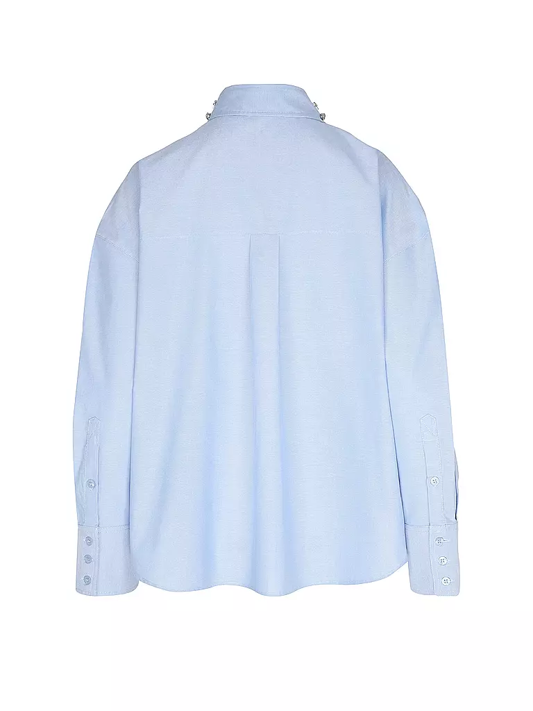 LIU JO | Bluse CAMICIA RICAMATA | Blu