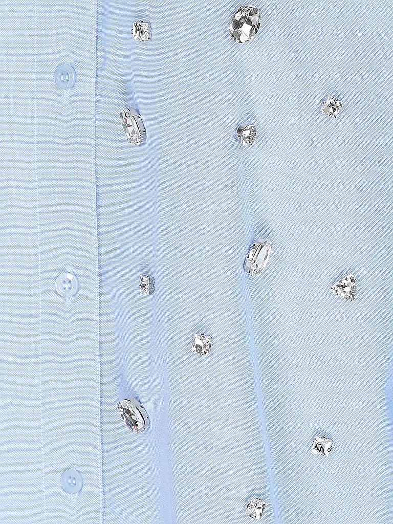 LIU JO | Bluse CAMICIA RICAMATA | Blu